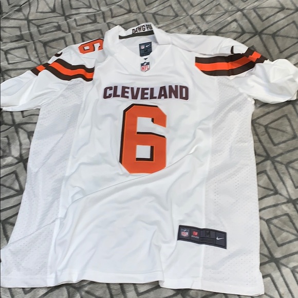 baker mayfield jersey hoodie